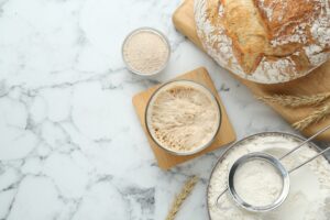 If you’re wondering about Sourdough Starter and when to feed it, what kind of flour to use, and how to know if you're doing it right you’re in the right place!