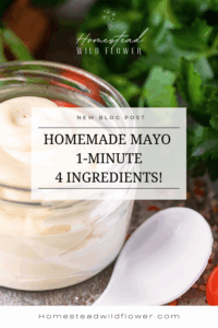 homemade mayo